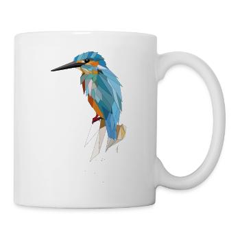 Kingfisher Polygon - Mug - white - Right