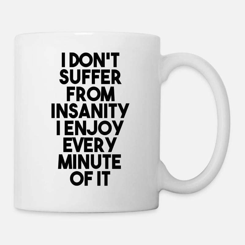Drôles de phrases Drôles De Cadeaux - Mug blanc - blanc