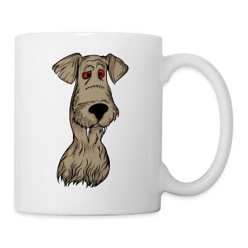Lustige Hunde 1 - Tasse - Weiß - Rechts