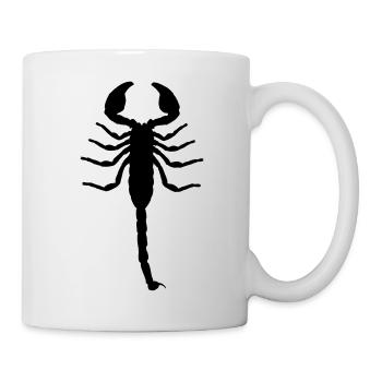 scorpion - Mug blanc - blanc - Droite