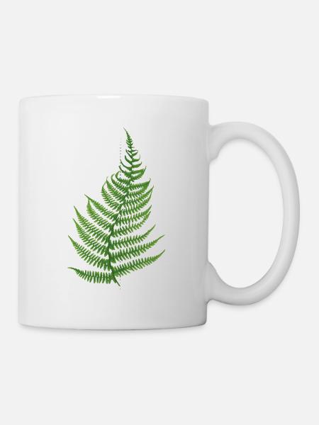 FARN LOVER - Tasse - Weiß