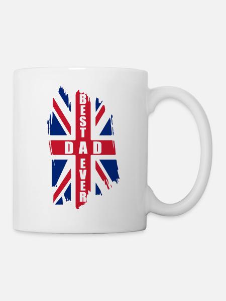 Bester Vater den es gib - Tasse - Weiß