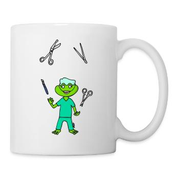 OP Nurse Frog - Mug - white - Right