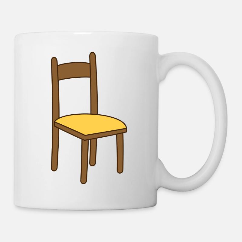 Chaise - Mug blanc - blanc