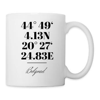 Belgrade - Mug - white - Right