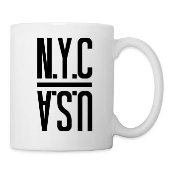 NYC - ÉTATS-UNIS - New York City Manhattan United States - Mug blanc - blanc - Droite