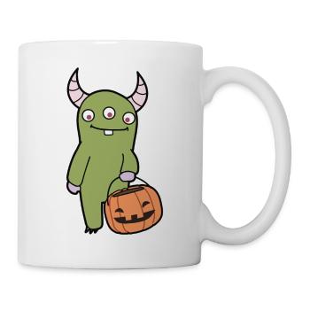 Monstre Halloween - Mug blanc - blanc - Droite