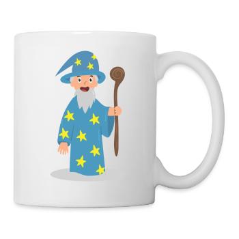 Magier - Tasse - Weiß - Rechts