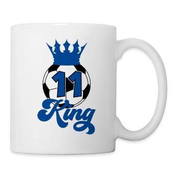 11TH BIRTHDAY FOOTBALL - Mug - white - Right