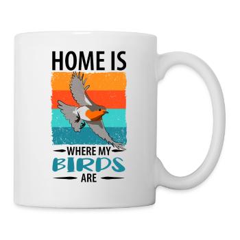 Observation des oiseaux Oiseaux Observation des oiseaux Oiseaux - Mug blanc - blanc - Droite