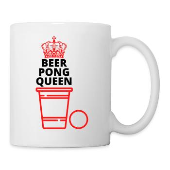 Beer Pong Queen - Mug - white - Right