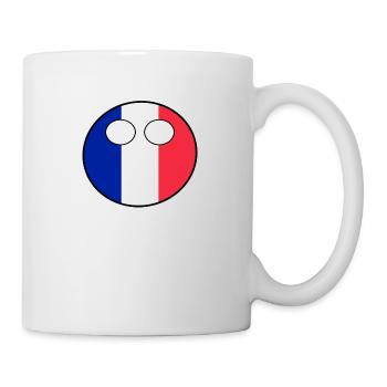 Countryball pays Patrie France - Mug blanc - blanc - Droite