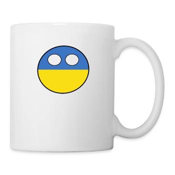Countryball Country Homeland Ukraine - Mug - white - Right