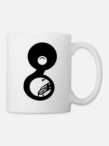 sousaphone - Mug blanc - blanc