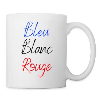 Bleu blanc rouge - Mug blanc - blanc - Droite