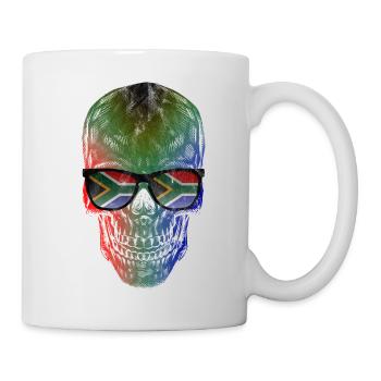 Südafrika - Tasse - Weiß - Rechts
