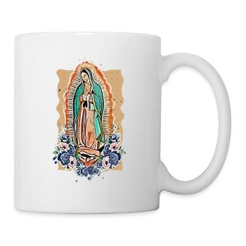 Maria die Jungfrau - Tasse - Weiß - Rechts
