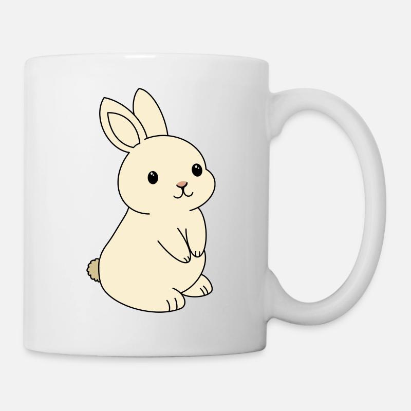 Hase - Tasse - Weiß