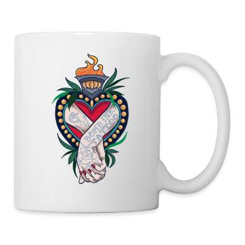 Tattoo Bomb Ink - Tasse - Weiß - Rechts