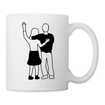 Girlfriend Boyfriend Couple - Mug - white - Right