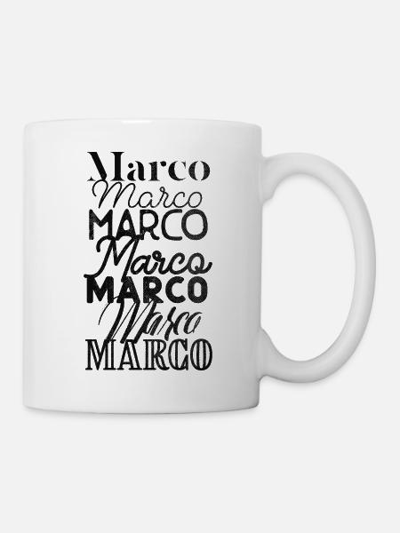 MARCO - Mug blanc - blanc
