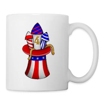 American Fireworks - Mug - white - Right