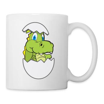 baby croc - Mug - white - Right