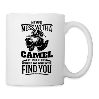 Never Mess With A Camel - Mug - white - Right