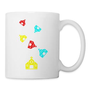Église - Mug blanc - blanc - Droite