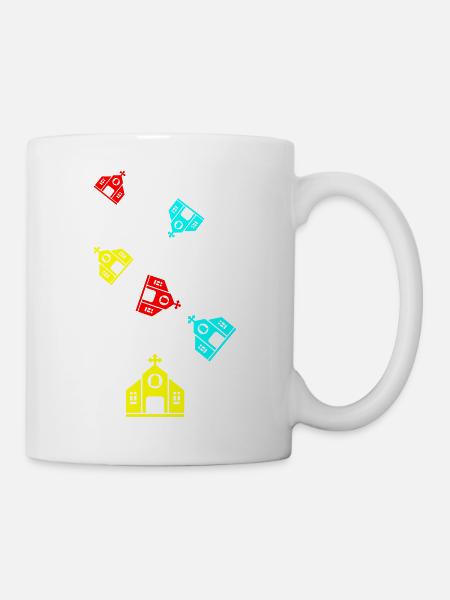 Kirche - Tasse - Weiß