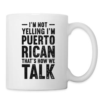Puerto Rico - Tasse - Weiß - Rechts