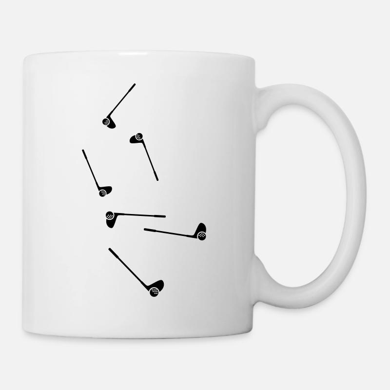Golf symbol - Tasse - Weiß