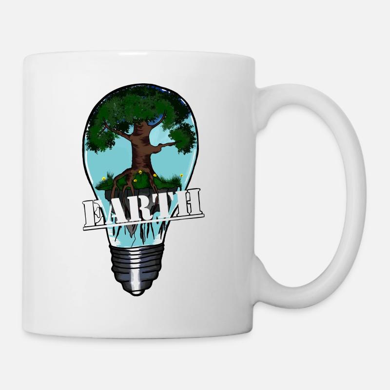 lightbulb - Mug blanc - blanc
