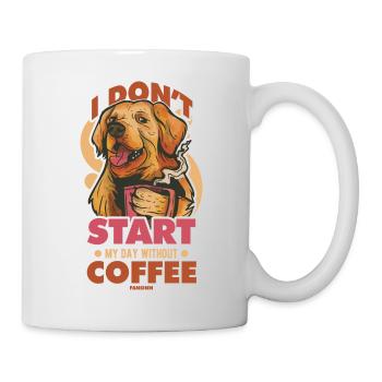 Coffee Espresso Capuccino Office Funny Gift - Mug - white - Right