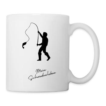 Angler - Tasse - Weiß - Rechts