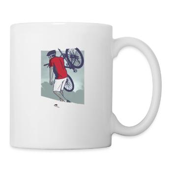 Motivation motivieren Karriere Positiv Geschenk - Tasse - Weiß - Rechts