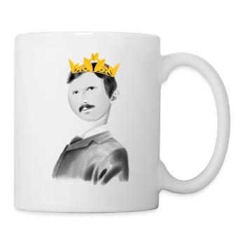 Nikola Tesla - Mug - white - Right