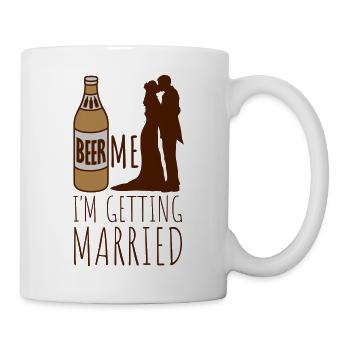 Beer Me Getting Married - Mug - white - Right