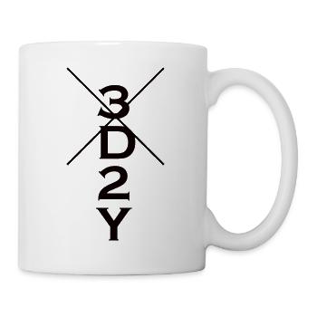 3D2Y - Tasse - Weiß - Rechts