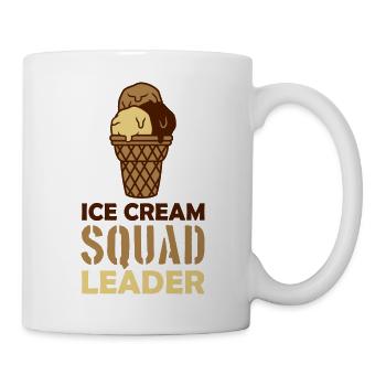 Anführer Ice Cream Squad - Tasse - Weiß - Rechts