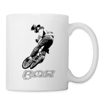 BMX - Tasse - Weiß - Rechts