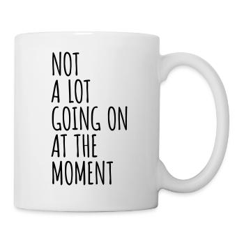 Il ne se passe pas grand-chose - Mug blanc - blanc - Droite