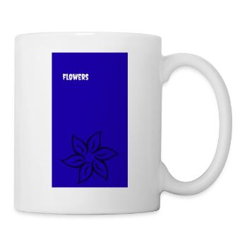 flowers - Tasse - Weiß - Rechts