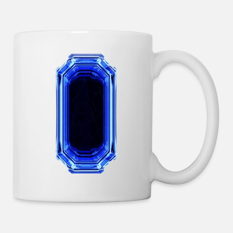 Saphir - Mug blanc - blanc