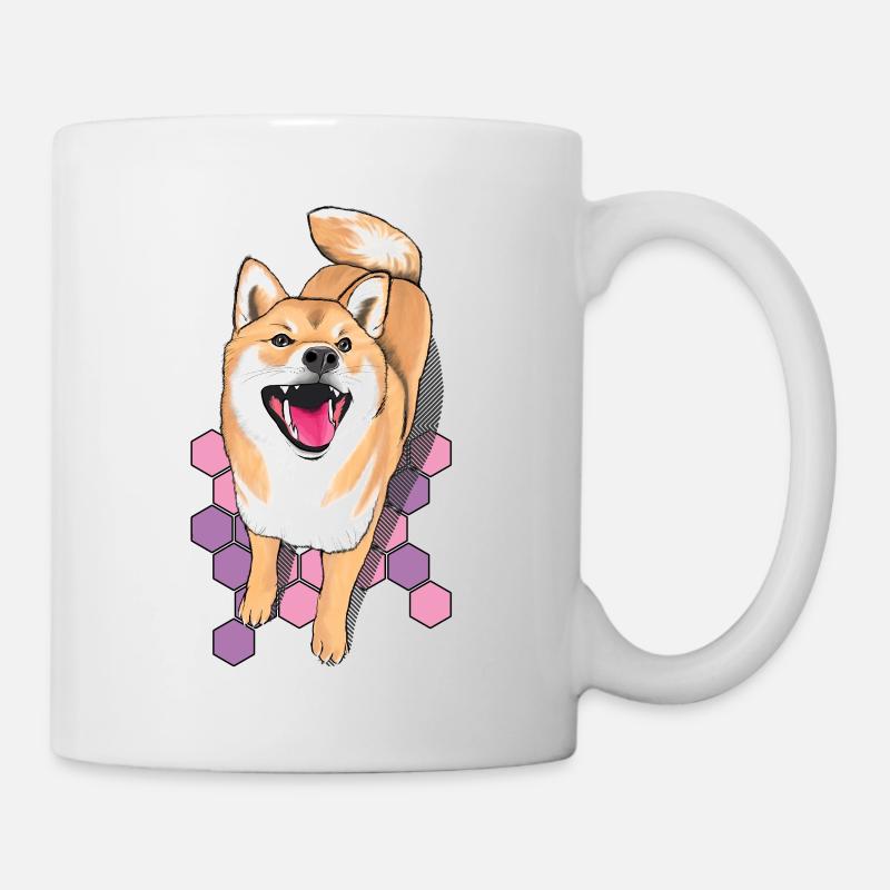 Shiba inu - Mug blanc - blanc