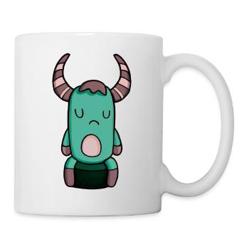 Sad Monsta - Mug - white - Right