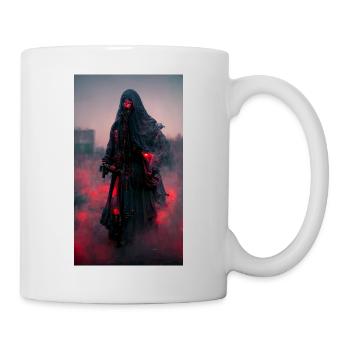Red Grim reaper - Mug - white - Right