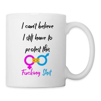 Gleichberechtigung - Tasse - Weiß - Rechts