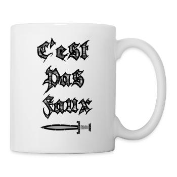 c est pas faux - Mug blanc - blanc - Droite