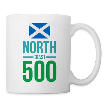 north coast 500 scotland - Mug - white - Right